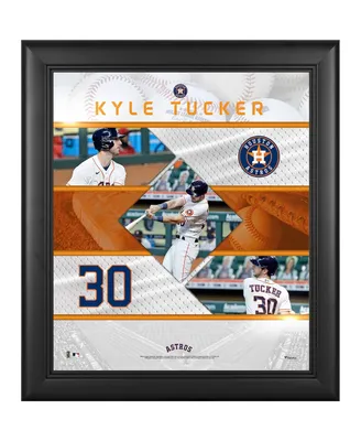 Kyle Tucker Houston Astros Framed 15" x 17" Stitched Stars Collage
