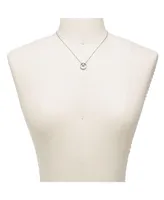 Skagen Women's Kariana Silver Crystal Circle Necklace