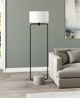 Howland 63" Tall Floor Lamp with Linen Shade