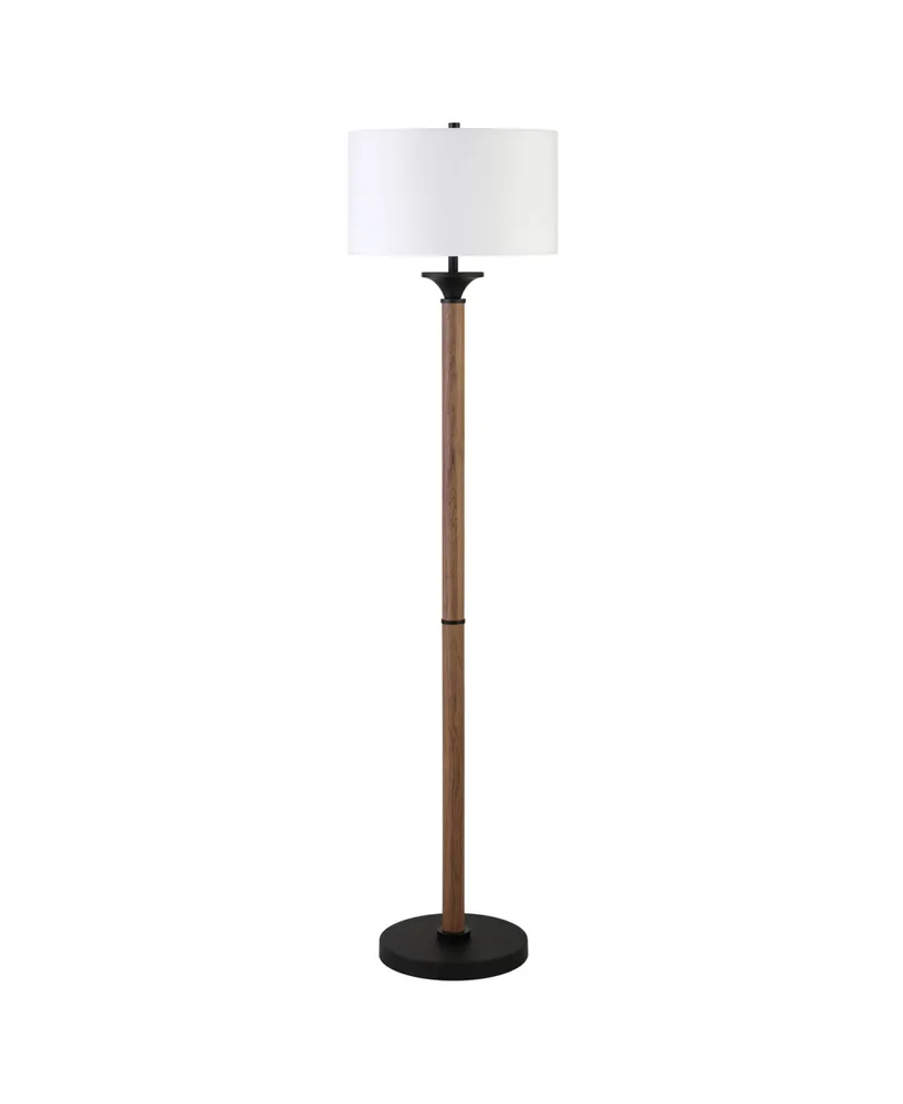 Delaney 66" Tall Floor Lamp with Linen Shade