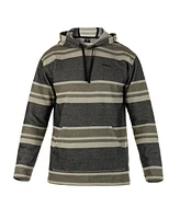 Hurley Men's Striped Modern Surf Poncho Hoodie