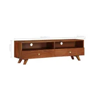 Tv Stand Solid Wood Reclaimed 55.1"x11.8"x15.7"