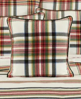 J Queen New York Christopher Plaid Decorative Pillow, 20" x 20"