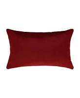 J Queen New York Ornament Boudoir Embellished Decorative Pillow, 15" x 22"