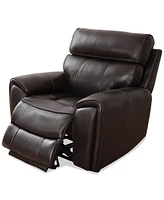 Hutchenson 43" Zero Gravity Leather Recliner, Created for Macy's