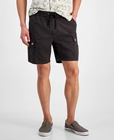 Sun + Stone Men's Relaxed Fit 8" Cargo Shorts, Created for Macy's