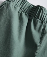 Women's High-Rise Pull-On Chino Shorts, Created for Macy's