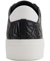 Karl Lagerfeld Paris Cate Karl Box Lace-Up Low-Top Sneakers