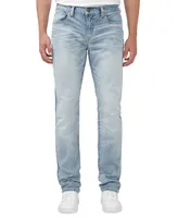 Men's Buffalo David Bitton Slim Ash Crinkled Stretch Denim Jeans