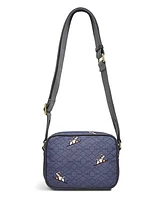 Radley London Heirloom Ski Dog Polyester Mini Zip Top Crossbody