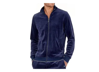 Men's Catane Cotton Velvet Zip Jackets