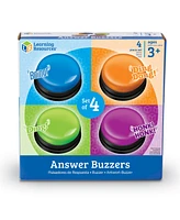 Learning Resources Answer Game Show Buzzers, Set of 4