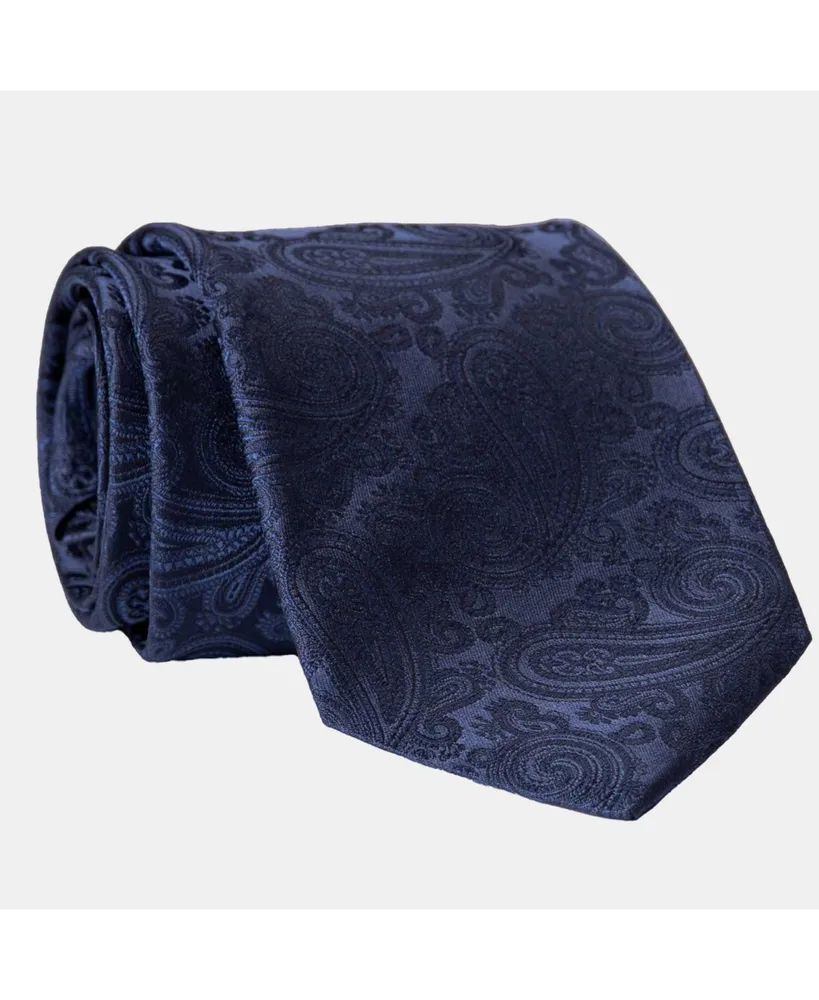 Elizabetta Big & Tall Soave - Silk Jacquard Tie for Men