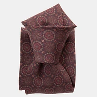 Moretti - Printed Silk Tie for Men