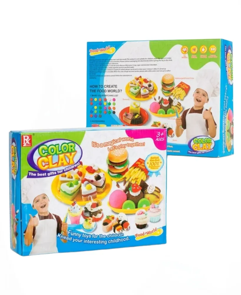 Big Daddy Toys - Diy Clay Create All Kinds of Yummy Foods Kit