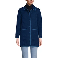 Lands' End Women's Insulated Reversible Barn Coat