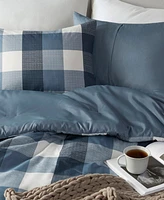 510 Design Jonah Plaid Check -Pc. Comforter Set