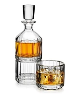 Godinger Parallels Stacking Decanter, Set of 3