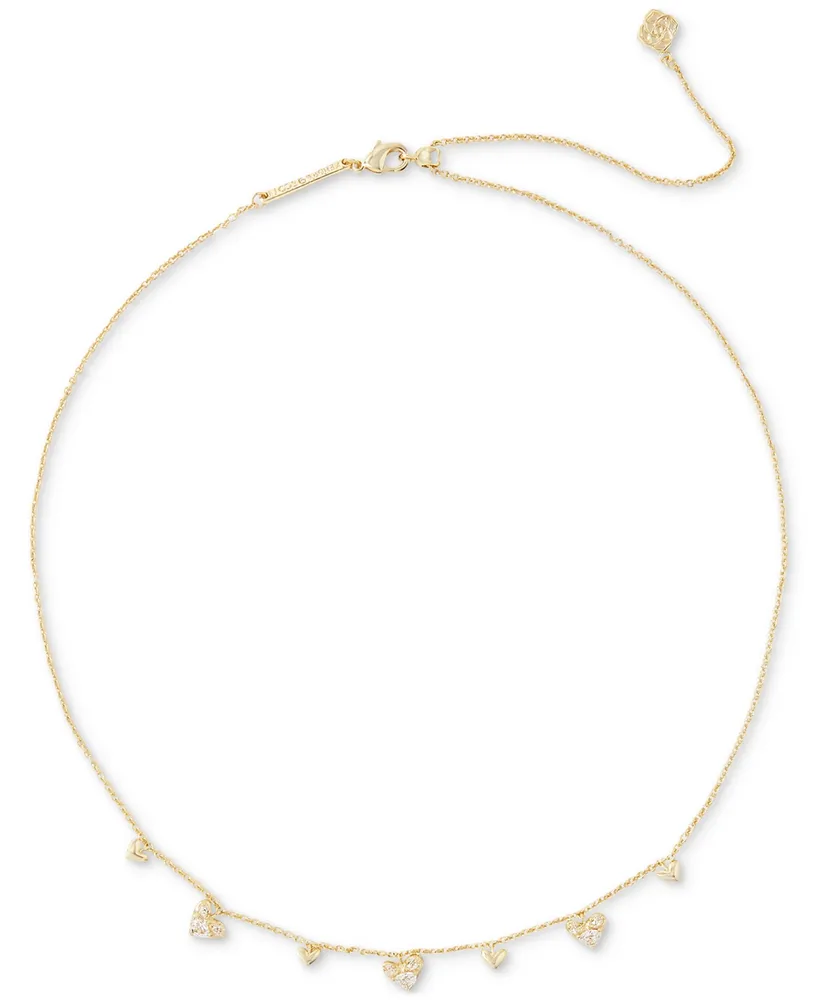 Kendra Scott Elisa Gold Pendant Necklace in White Opal – Hartz Honey Hole