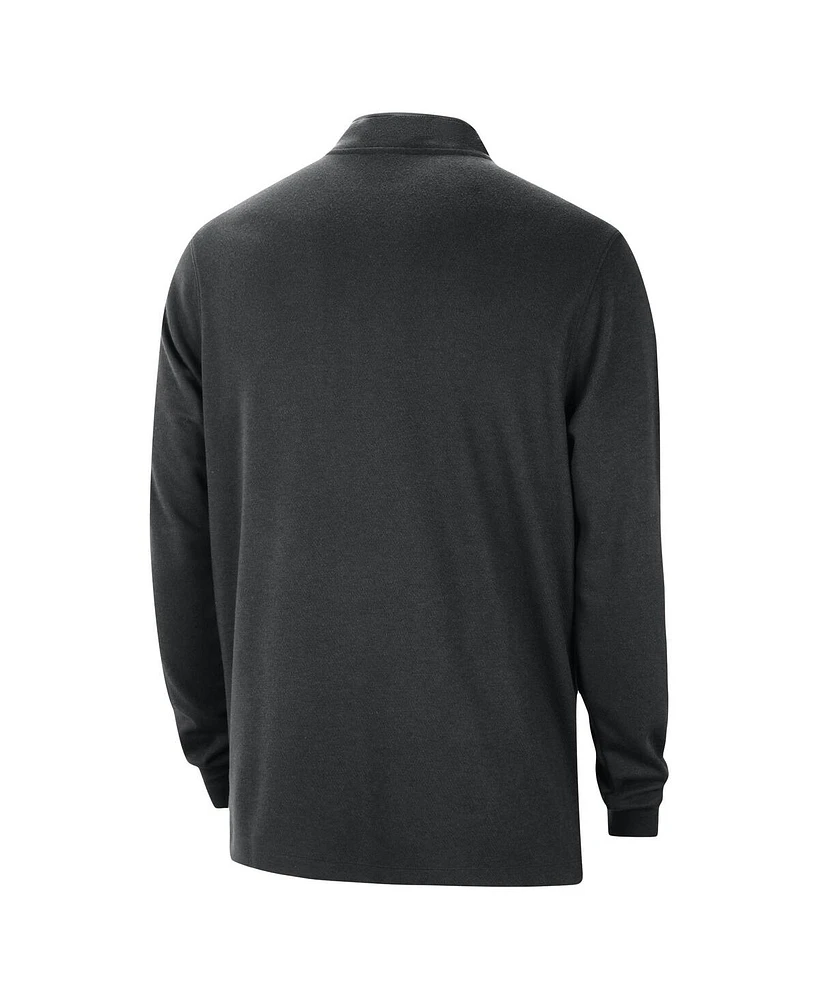 Men's Nike Black Boston Celtics 2023/24 Authentic Performance Half-Zip Jacket
