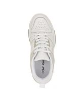 Calvin Klein Women's Stellha Lace-Up Round Toe Casual Sneakers