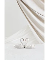 Lladro Endless Love Swans Cake Topper