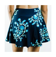 Calypsa Women's Flowy Swim Skort