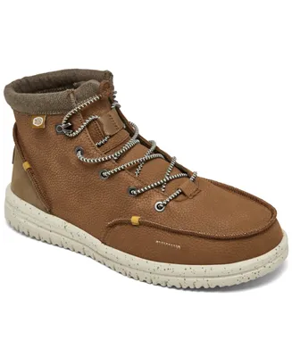 Hey Dude Men's Bradley Leather Casual Boots from Finish Line