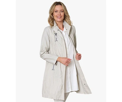 Stella Carakasi Women's Water Repellent Zip-Front Moto Inspired Favorite Jacket