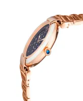 GV2 by Gevril Berletta Women's Rose Gold-Tone Stainless Steel Watch 37mm