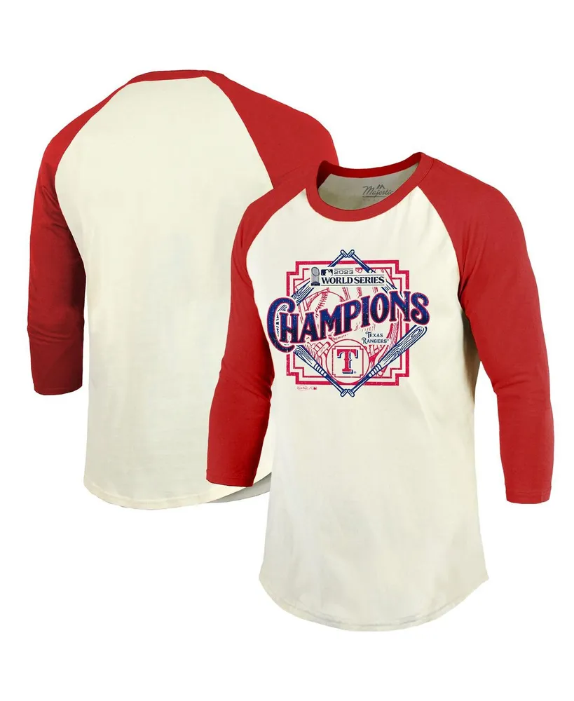 Lids Texas Rangers Majestic Threads 2023 World Series Champions Tri-Blend  Hoodie T-Shirt - Royal