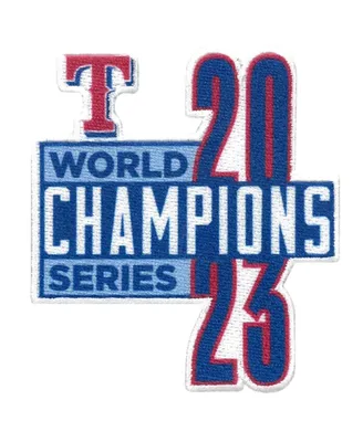 Texas Rangers 2023 World Series Champions Scattered Patch