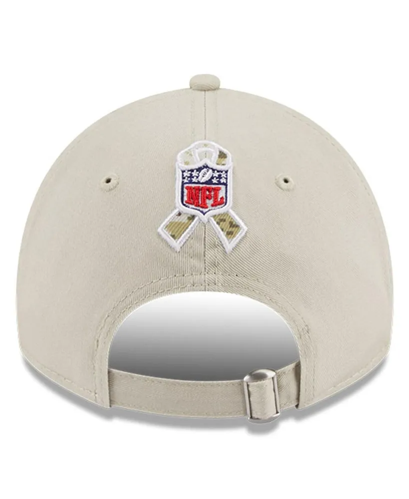 Women's New Era Stone Buffalo Bills 2023 Salute To Service 9TWENTY Adjustable Hat