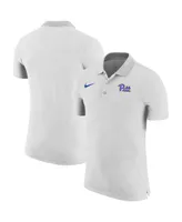 Men's Nike White Pitt Panthers Sideline Polo Shirt