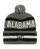 Men's '47 Brand Green Alabama Crimson Tide Oht Military-Inspired Appreciation Bering Cuffed Knit Hat with Pom