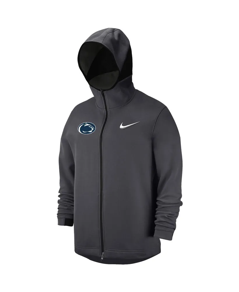 Men's Nike Anthracite Penn State Nittany Lions Tonal Showtime Full-Zip Hoodie