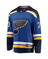 Men's Fanatics Oskar Sundqvist Blue St. Louis Blues Home Breakaway Player Jersey