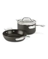 All-Clad Essentials Hard Anodized Nonstick Cookware Set