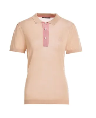 Bellemere Women's Chic Two-Tone Tencel Polo