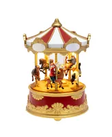 5.75" Animated Musical Carousel