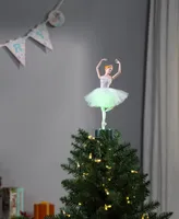 12.5" Animated FiberOptic Ballerina Tree Topper