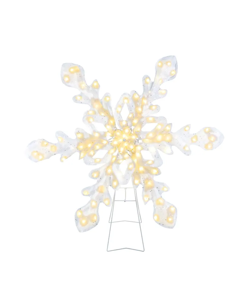 35" Outdoor Twinkling Led Snowflake