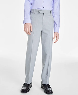 Calvin Klein Big Boys Slim-Fit Infinite Stretch Machine Washable Suit Pants