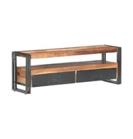 vidaXL Tv Stand 47.2"x11.8"x15.7" Solid Wood