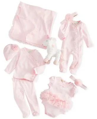 First Impressions Baby Girls Ballerina Ruffled Collection Created For Macys