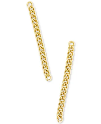 Kendra Scott Chunky Chain Link Linear Drop Earrings