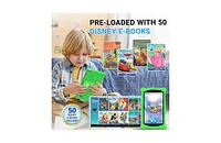 Contixo 7" Android Kids Tablet 32GB, Includes 50+ Disney Storybooks & Stickers, Protective Case with Kickstand Stylus, (2024 Model)