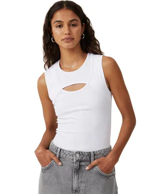 Cotton On Women's Romy Cut Out Tank Top