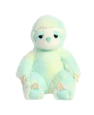 Aurora Large Da Minty Sloth Sluuumpy Cozy Plush Toy Multicolor 15"