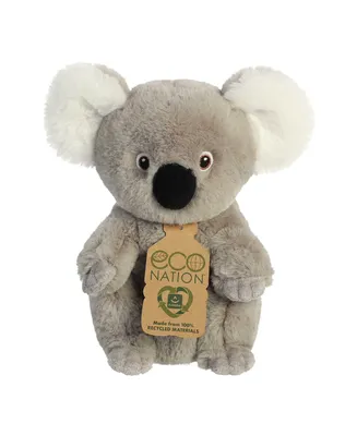 Aurora Small Koala Eco Nation Eco-Friendly Plush Toy Gray 7.5"